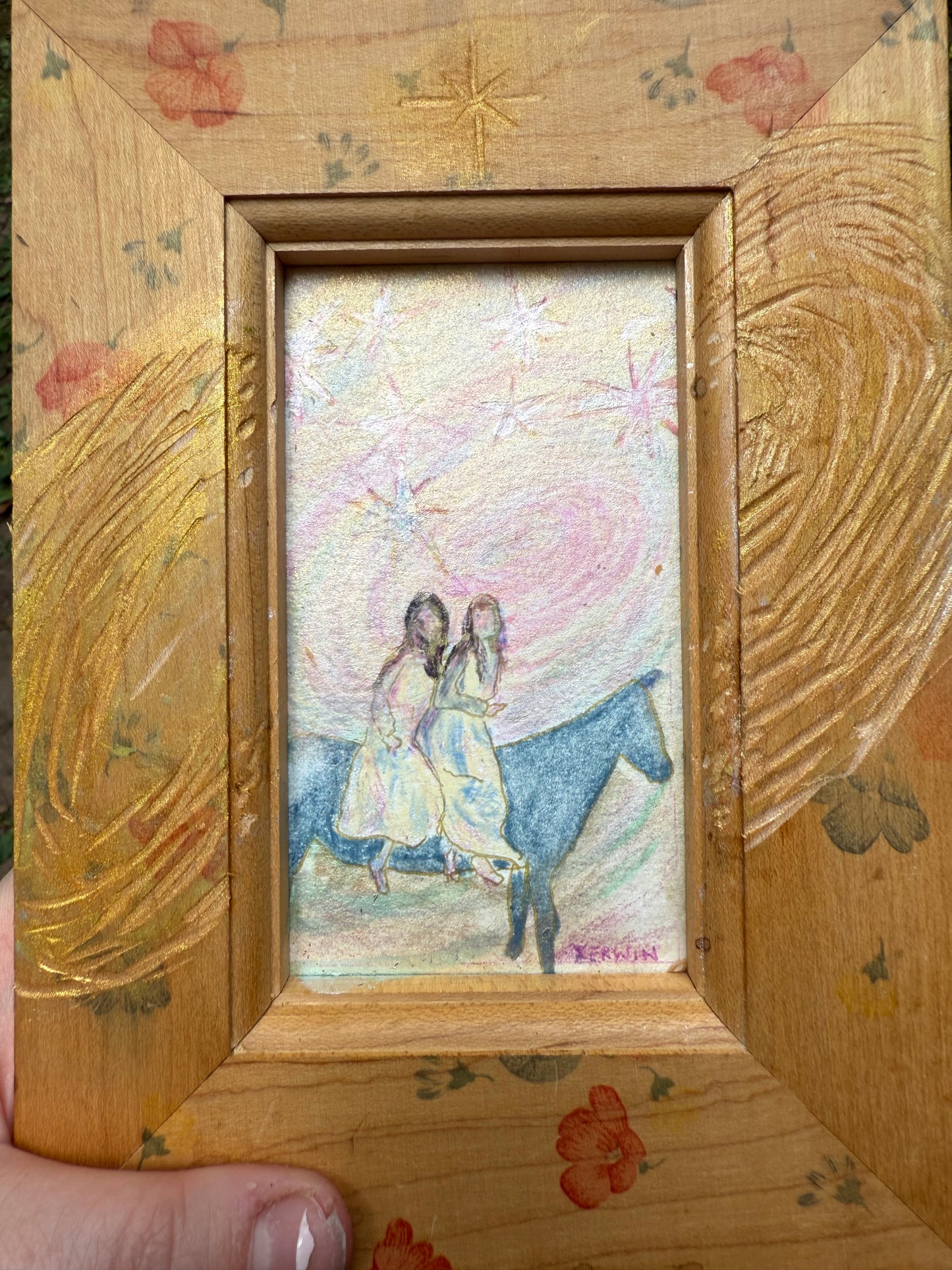Opalescent Transcendentalists on Horseback