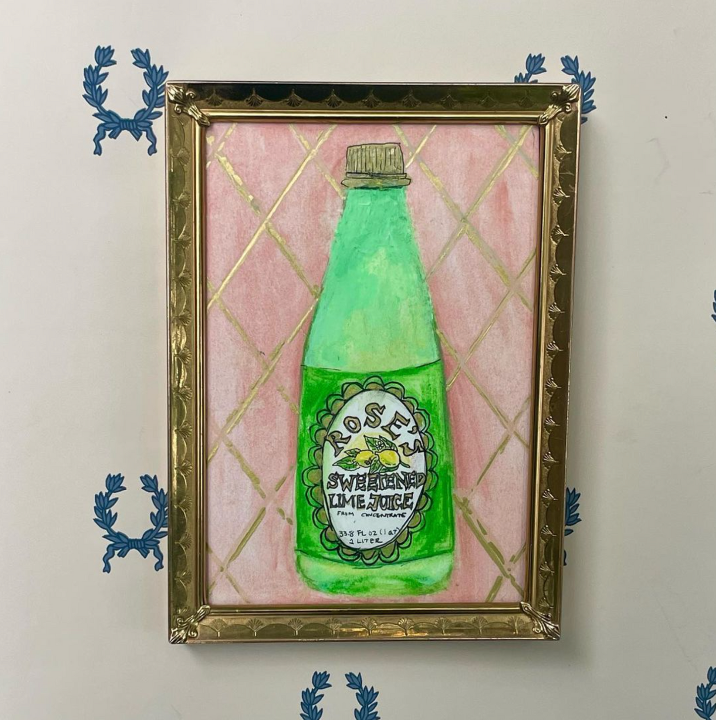 Sweetened Lime Painting