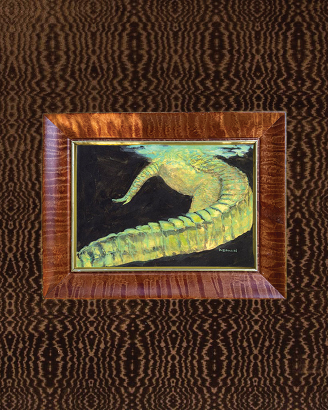 Night Moves in Tiger Maple Frame